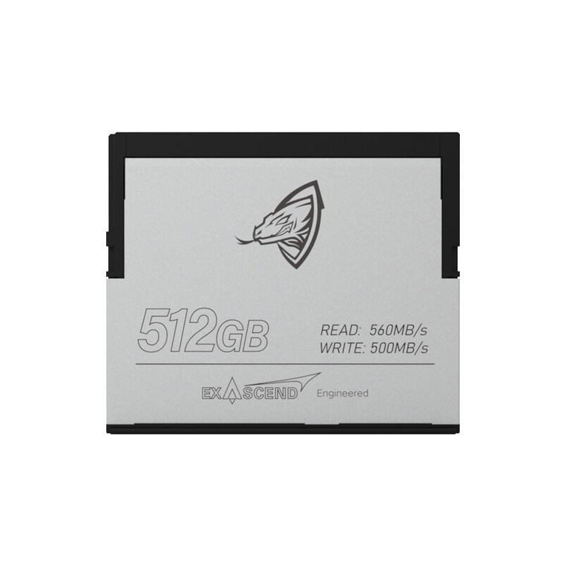 Karta pamięci ExAscend Archon CFast 2.0 512 GB R-520MB/s W-500MB/s