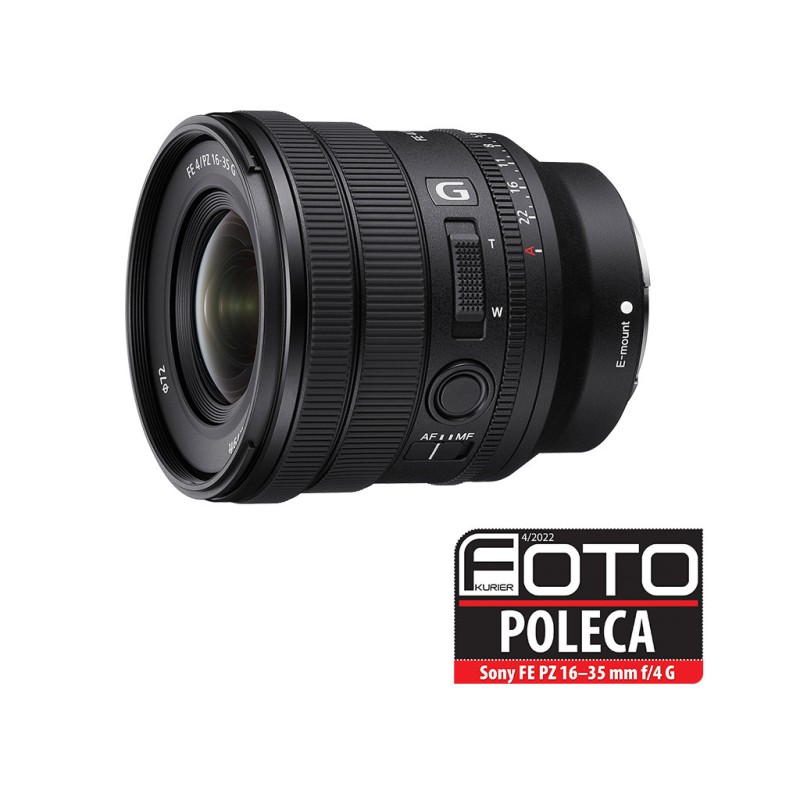 Sony FE PZ 16-35mm f/4 G + studencki cashback 650 zł