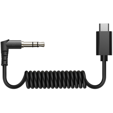 Hollyland kabel spiralny 3,5 mm TRS do Type-C (DSP) pasujący do Lark M1 i LARK 150