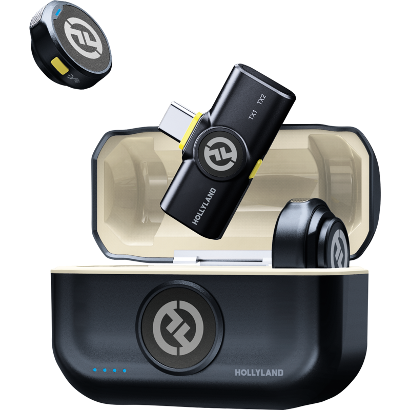 Hollyland Lark M2 USB-C bezprzewodowy mikrofon krawatowy