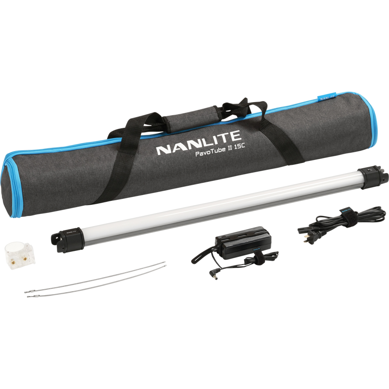 Nanlite Pavotube II 15C LED RGBWW Tube Light 1 Light Kit