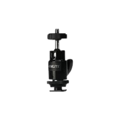 Nanlite Mini Ball Head with 1/4'' and hotshoe