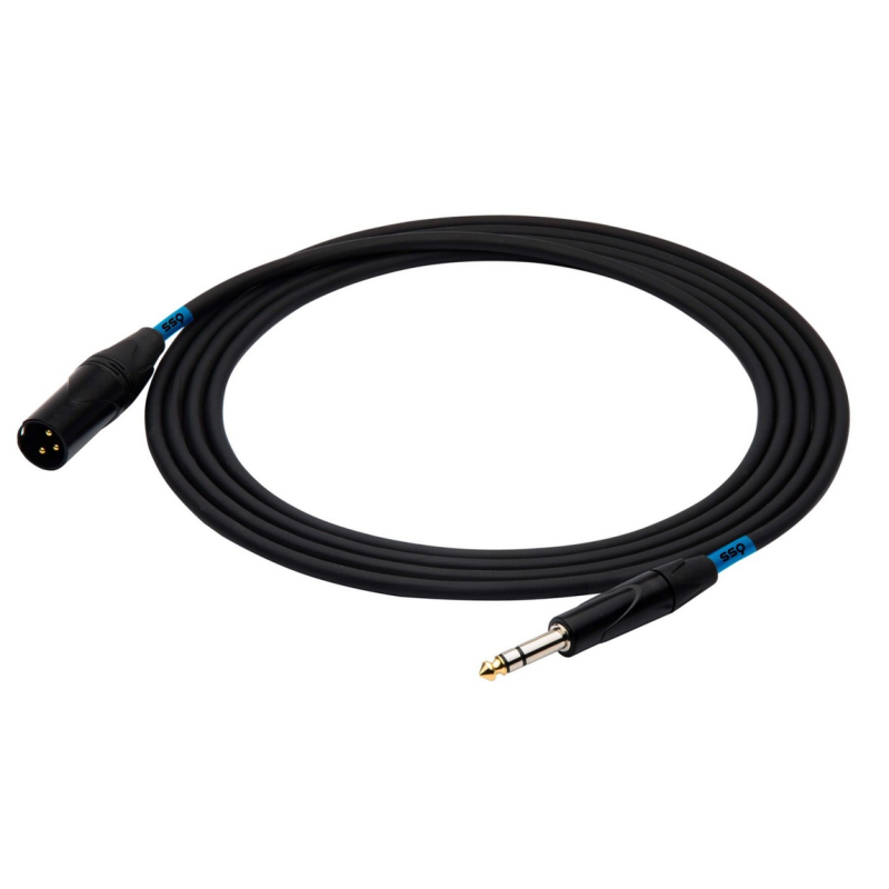 SSQ JSXM1 - kabel jack stereo - XLR Meski 1 metrowy