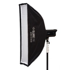 GlareOne Softbox 25×100 PRO zestaw z gridem