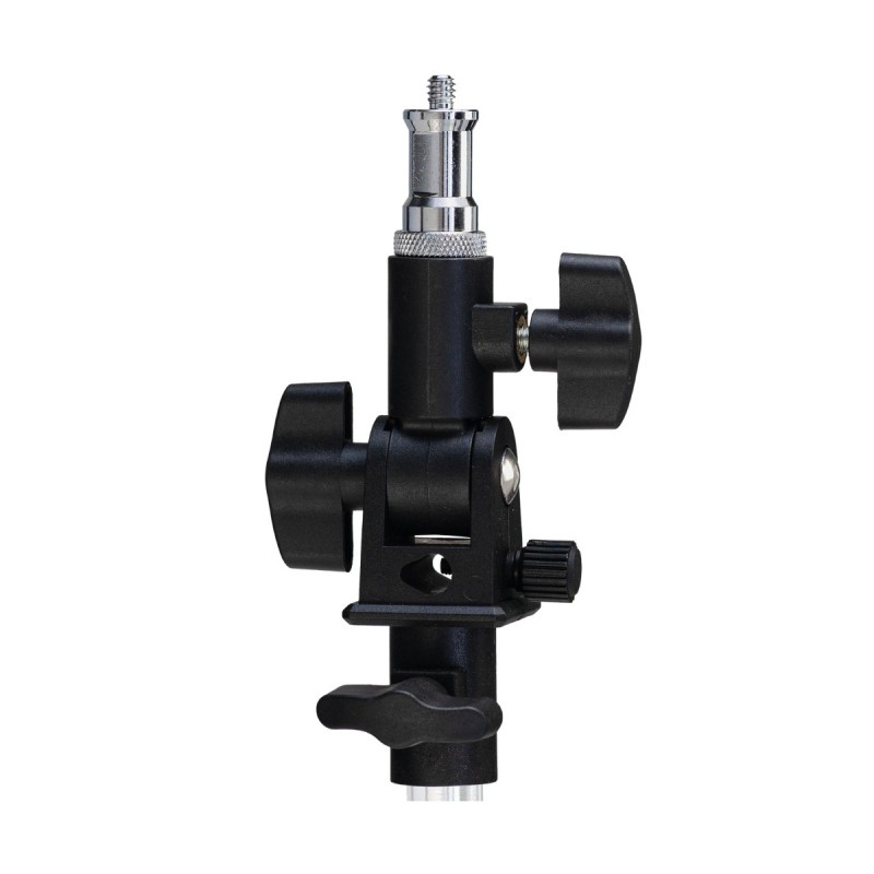 Quadralite tilt adapter do speedlite z mocowaniem parasolki Quadralite tilt adapter do speedlite z mocowaniem parasolki