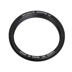 Canon Macro Ring Lite 67 adapter