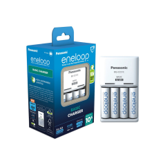 Ładowarka akumulatorków Ni-MH Panasonic Eneloop BQ-CC51 + 4 x R6/AA Eneloop 2000mAh BK-3MCDE