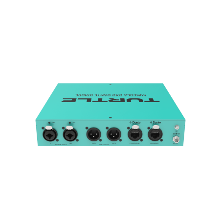 Turtle AV mineola 2x2 dante audio bridge