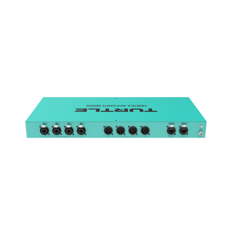 Turtle AV mineola 4x4 dante audio bridge