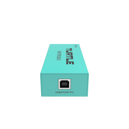 Turtle AV Dante Pro Dual Channel USB-C I/O Adapter