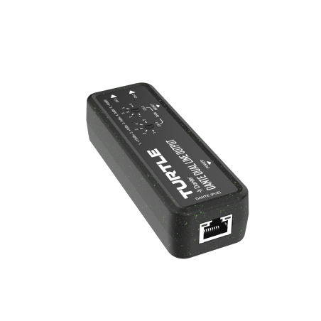 Turtle AV Dante Dual Channel Analog Line Output Adapter