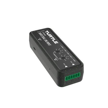 Turtle AV Dante Dual Channel Analog Line Input Adapter