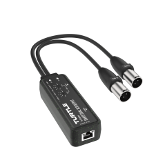 Turtle AV Dante Dual XLR Output Adapter