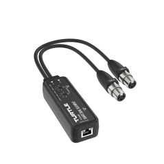 Turtle AV Dante Dual XLR Input Adapter