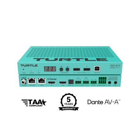 Turtle AV Chazy 4K Tx