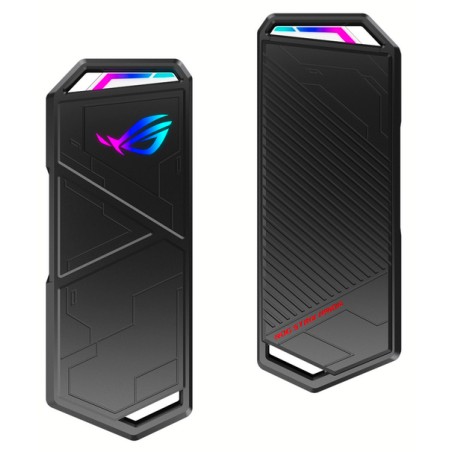 ASUS ROG Strix Arion White Edition Obudowa SSD Czarny M.2