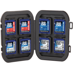 Delkin odporne na warunki atmosferyczne etui na 8 kart SD