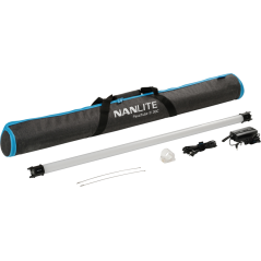 Nanlite Pavotube II 30C LED RGBWW Tube Light 1 Light Kit