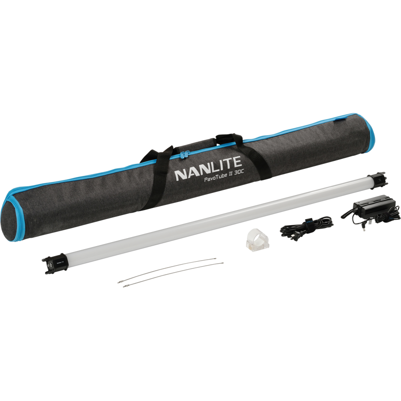 Nanlite Pavotube II 30C LED RGBWW Tube Light 1 Light Kit