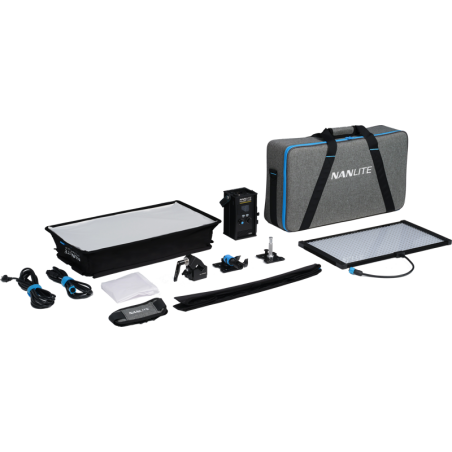 Nanlite PavoSlim 120B LED Panel with Quick Release Softbox & Clamp