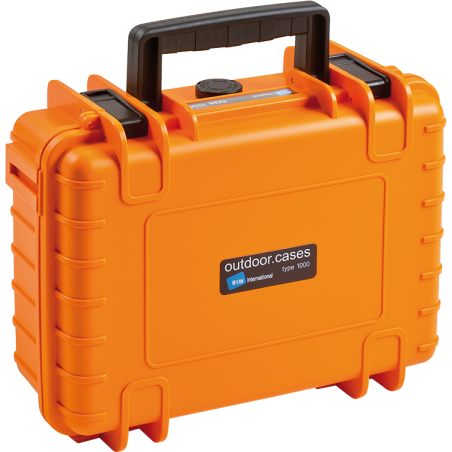 BW Outdoor Cases Type 1000 ORA SI mała walizka ochronna IP67 pomarańczowa