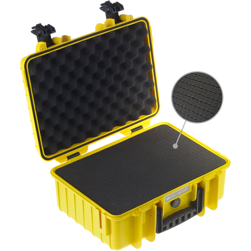 BW Outdoor Cases Type 4000 YEL SI walizka ochronna IP67 żółta