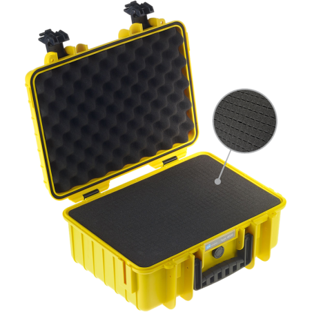 BW Outdoor Cases Type 4000 YEL SI walizka ochronna IP67 żółta