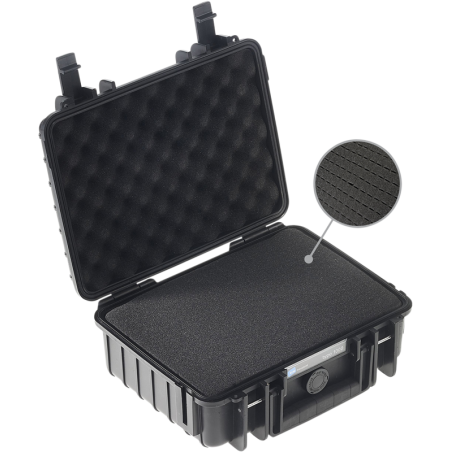 BW Outdoor Cases Type 1000 BLK S walizka ochronna IP67 czarna