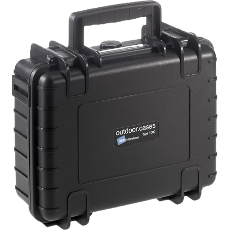 BW Outdoor Cases Type 1000 BLK S walizka ochronna IP67 czarna