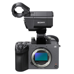 Sony FX2 z uchwytem XLR