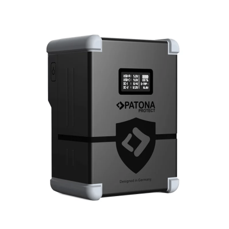 PATONA PROTECT Akumulator V-Mount V99-PD100 99Wh D-Tap USB-C USB-A 2xDC-out OLED