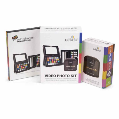 Calibrite Video Photo Kit - Display Plus HL + ColorChecker Passport Video 2