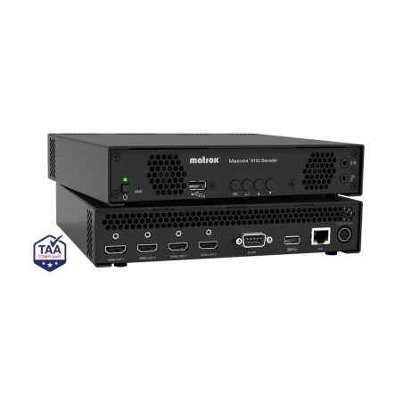 Matrox Maevex 6152 Quad 4K HDMI Decoder