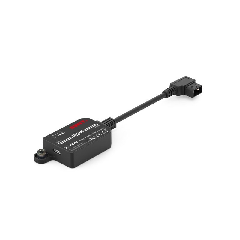SWIT BC-PD100 D-tap to USB-C 100W Bi-directional SWIT BC-PD100 D-tap to USB-C 100W Bi-directional