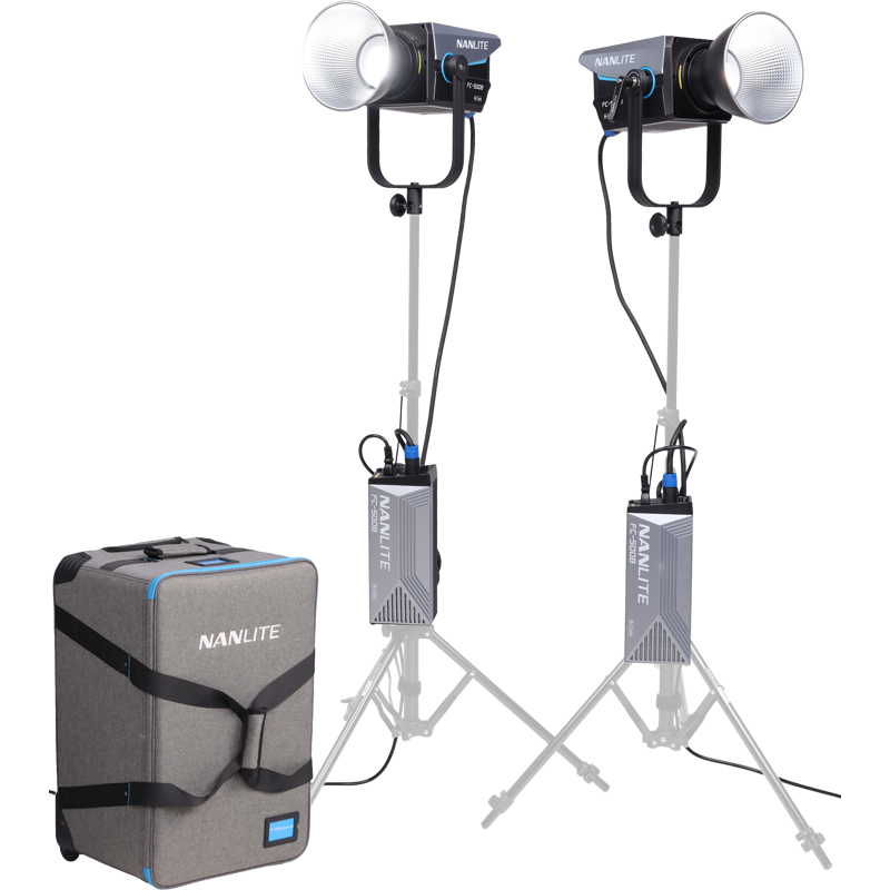 Nanlite FC-500B 2-Light Trolley Case Kit