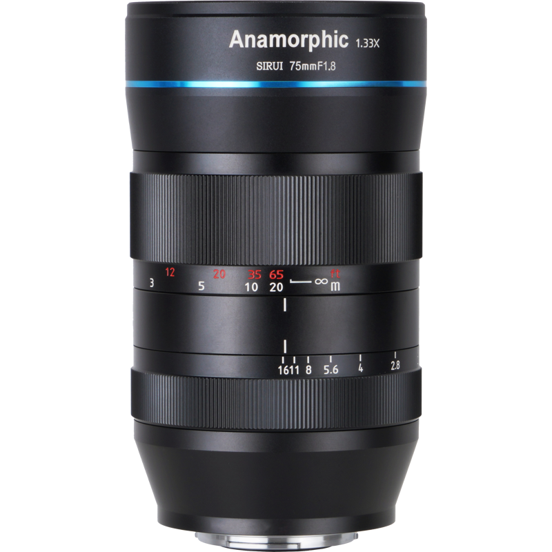 Sirui Anamorphic  1,33x 75mm f/1.8 Sony E