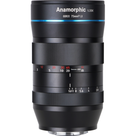 Sirui Anamorphic  1,33x 75mm f/1.8 Sony E
