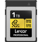 Lexar Karta pamięci 1TB CFexpress 4.0 Pro Gold R3600/W3300 + czytnik kart CFexpress Type B USB 3.2 Gen 2 / USB-C Reader GRATIS