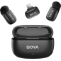 Boya Mini-15 Ultracompact 2.4GHz Wireless Microphone System with Lightning