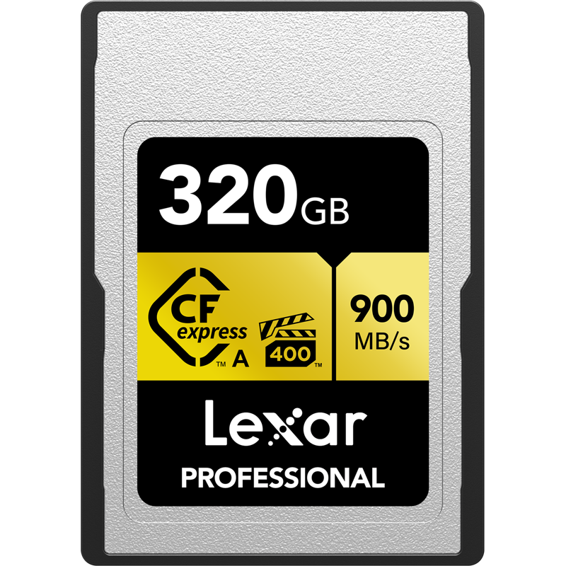 Karta pamięci Lexar CFexpress Pro Gold, VPG400, R900/W800 (Type A) 320GB