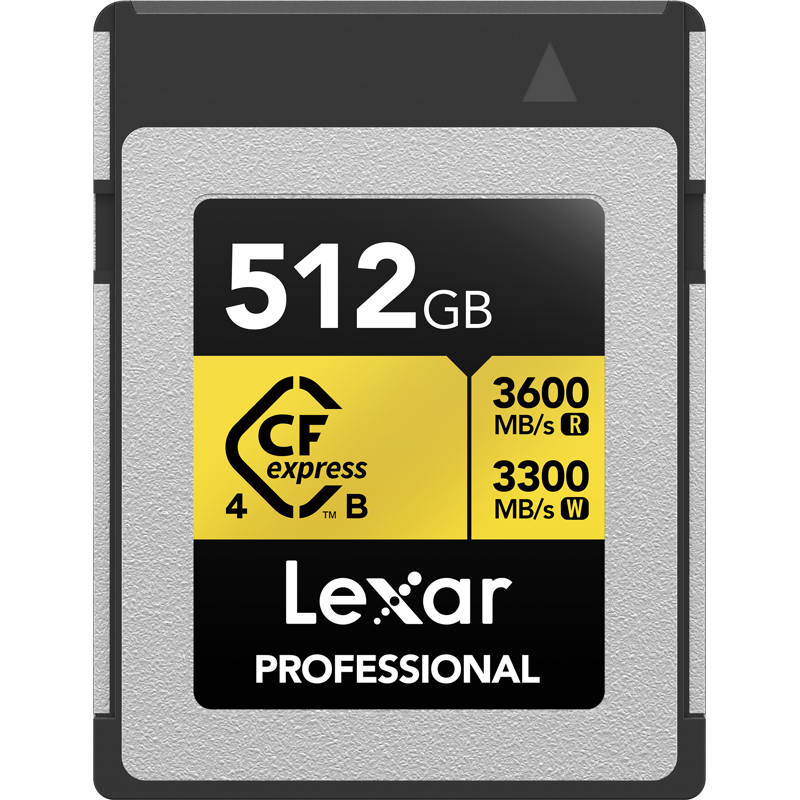 Karta pamięci Lexar CFexpress 4.0 Pro Gold R3600/W3300 512GB