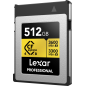 Karta pamięci Lexar CFexpress 4.0 Pro Gold R3600/W3300 512GB