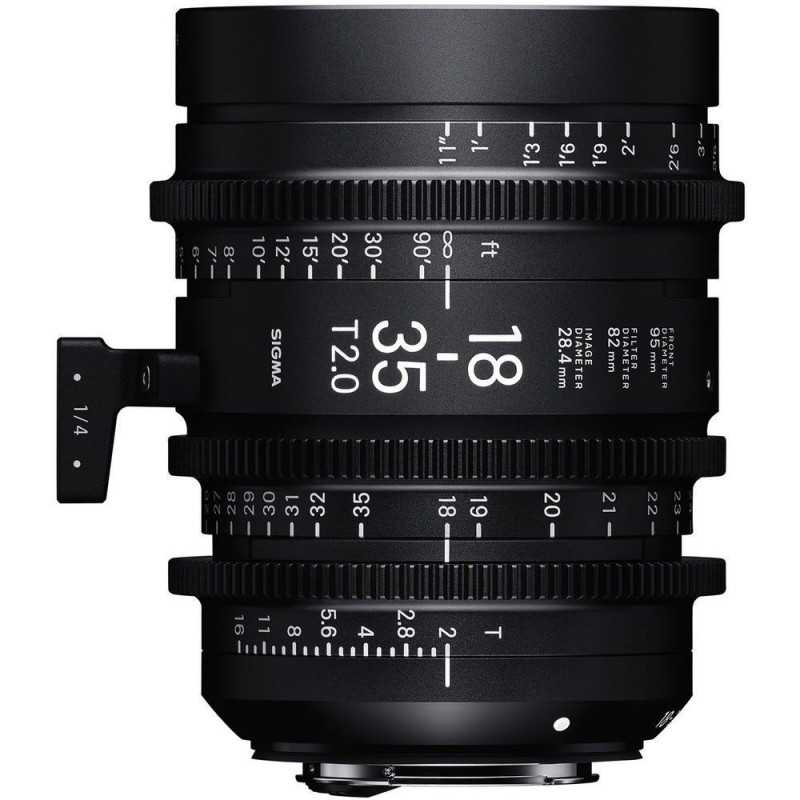 SIGMA CINE 18-35mm T2.0 PL Metric