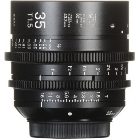 Sigma 35mm T1.5 FF High-Speed Prime