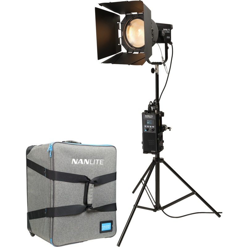 NANLITE Forza 500B II Bicolor + FL-20G Kit z walizką podróżną