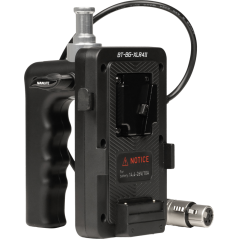 Nanlite V-Mount Battery Grip with 4-Pin XLR Connector