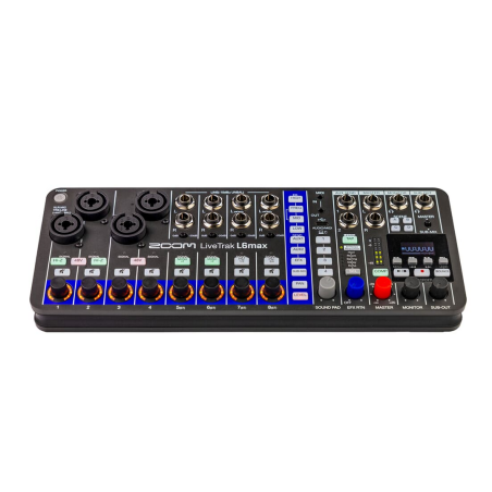 ZOOM LiveTrak L6max 12-kanałowy mixer i rekorder
