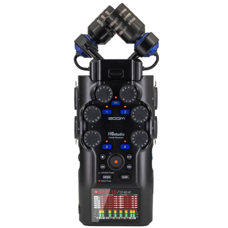 ZOOM H6studio | Przenośny rejestrator audio