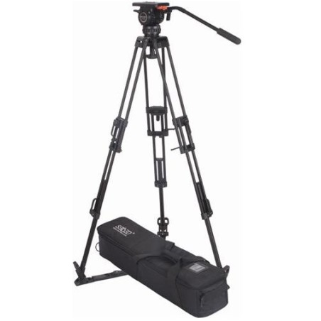 Secced V800 (AL) Tripod Kit with 3-Stage Tripod & Fluid Head