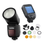 Godox Speedlite V1 Sony X PRO II lampa błyskowa z zestawem akcesoriów Godox Speedlite V1 Sony X PRO II lampa błyskowa z zestawem akcesoriów